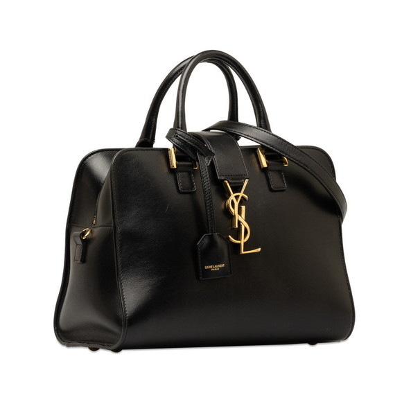 Saint Laurent Black Handbag Shoulder Bag Leather - Picture 1 of 7